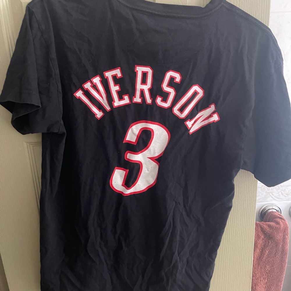 Allen Iverson Mitchell and Ness shirt